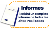 Informes del alta en buscadores